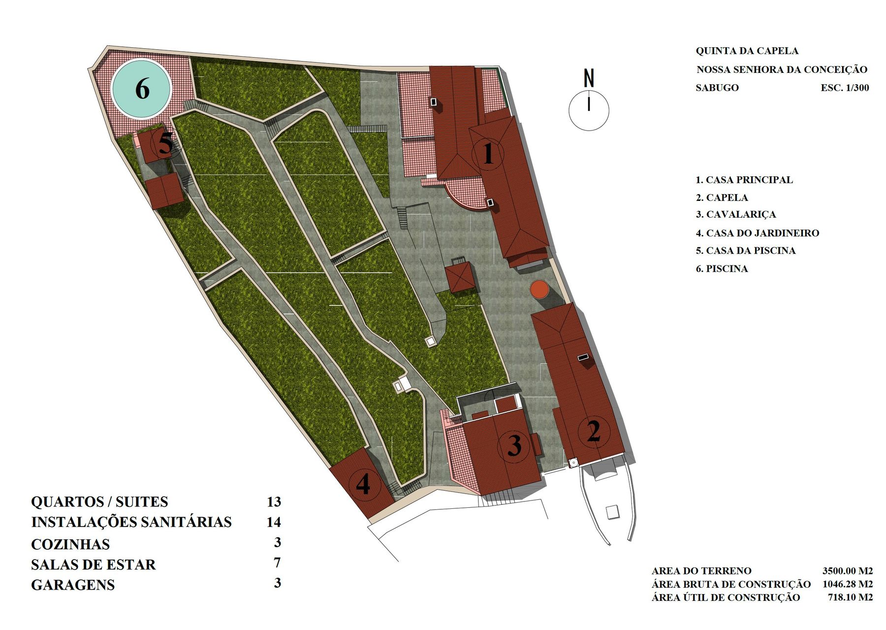 Quinta da Capela — Site Plan