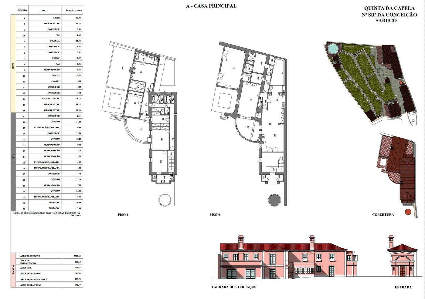 Casa Principal floor plan