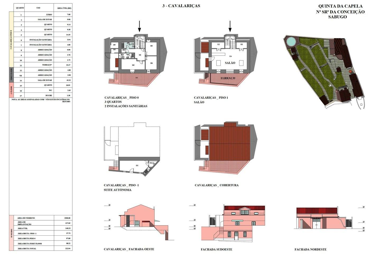 Cavalariças floor plan